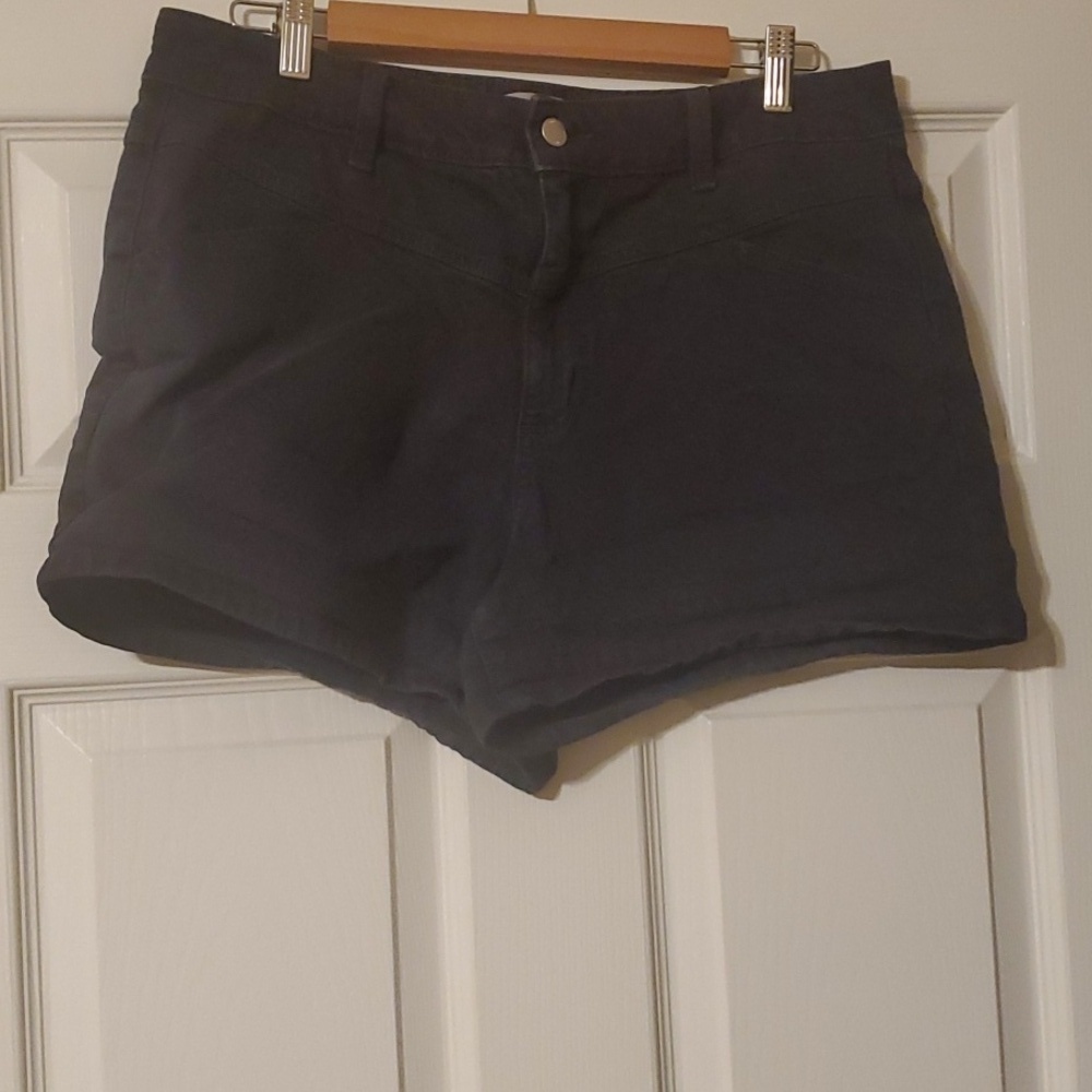 Universal‎ Thread Shorts Charcoal Denim Jean Shorts Womens Size 12